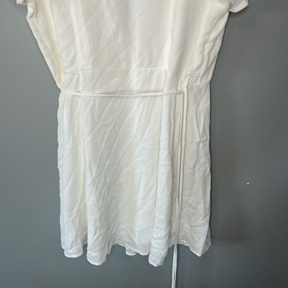 Lulus Harbor Point White Wrap Dress - Picture 8 of 11